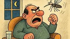 Виц: Много ме дразнят тия комари!